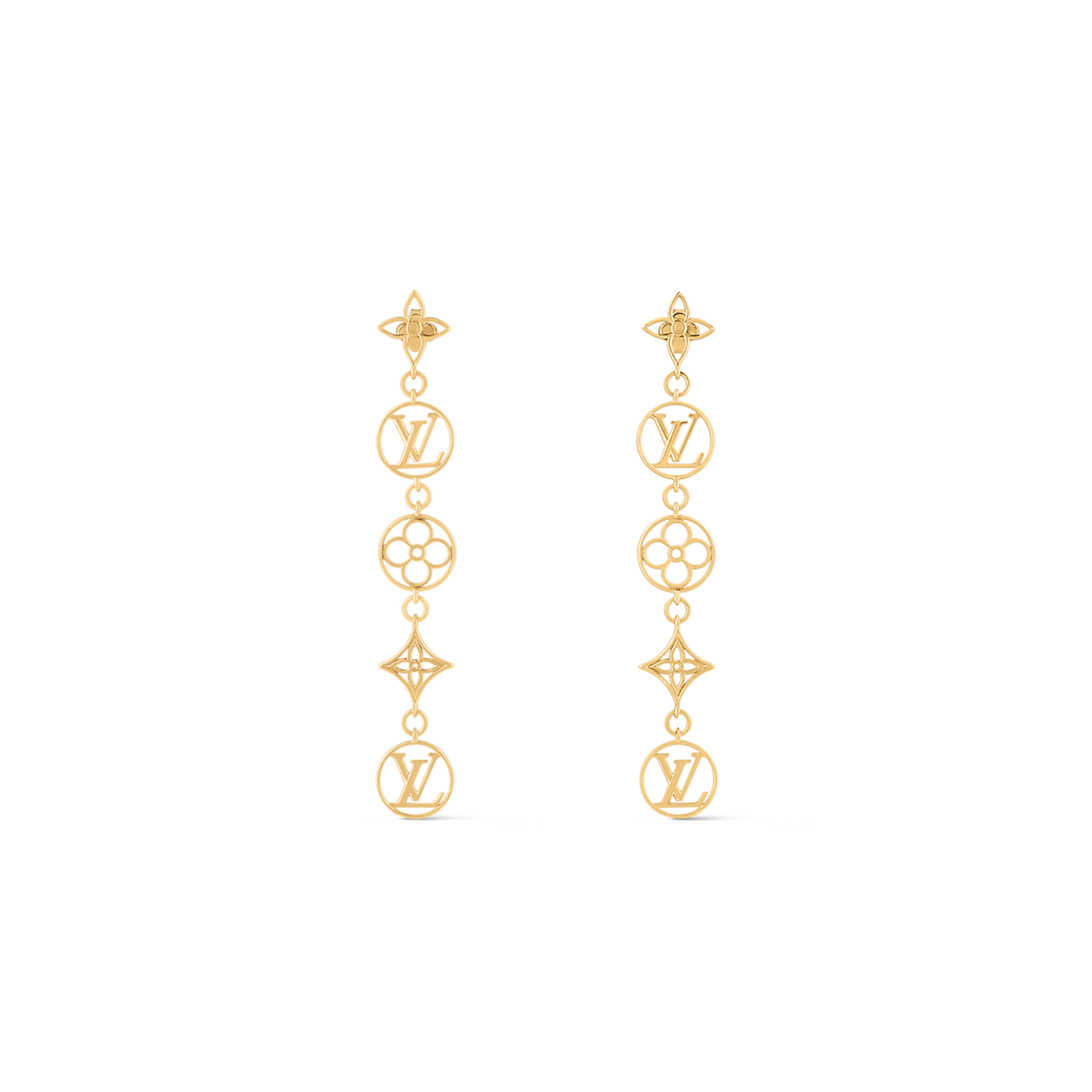 l**is V*t*n lv lace earrings m01072